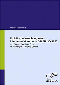 Usability Untersuchung eines Internetauftrittes nach DIN EN ISO 9241