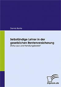 Selbständige Lehrer in der gesetzlichen Rentenversicherung