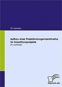 Aufbau einer Projektmanagementstruktur für Investitionsprojekte