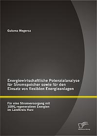 Energiewirtschaftliche Potenzialanalyse für Stromspeicher sowie für den Einsatz von flexiblen Energieanlagen: Für eine Stromversorgung mit 100% regenerativen Energien im Landkreis Harz