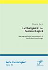 Nachhaltigkeit in der Container Logistik: Wie relevant ist die Nachhaltigkeit für das Unternehmensimage?