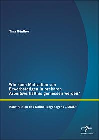 Wie kann Motivation von Erwerbstätigen in prekären Arbeitsverhältnis gemessen werden?: Konstruktion des  Online-Fragebogens FAME