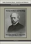 Georg Freiherr von Hertling: Historische Beiträge zur Philosophie