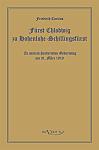 Fürst Chlodwig zu Hohenlohe-Schillingsfürst. Zu seinem hundertsten Geburtstag am 31. März 1919