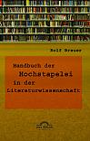 Handbuch der Hochstapelei in der Literaturwissenschaft