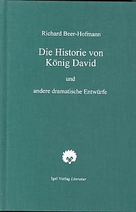 Die Historie von König David und andere dramatische Entwürfe