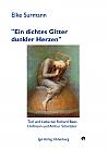 Ein dichtes Gitter dunkler Herzen