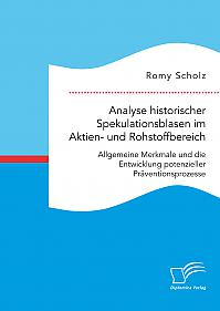 Analyse historischer Spekulationsblasen im Aktien- und Rohstoffbereich: Allgemeine Merkmale und die Entwicklung potenzieller Präventionsprozesse