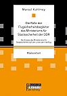 Die Rolle der Flugsicherheitsbegleiter des Ministeriums für Staatssicherheit der DDR. Der Einsatz des Ministeriums für Staatssicherheit auf den Linien der Interflug